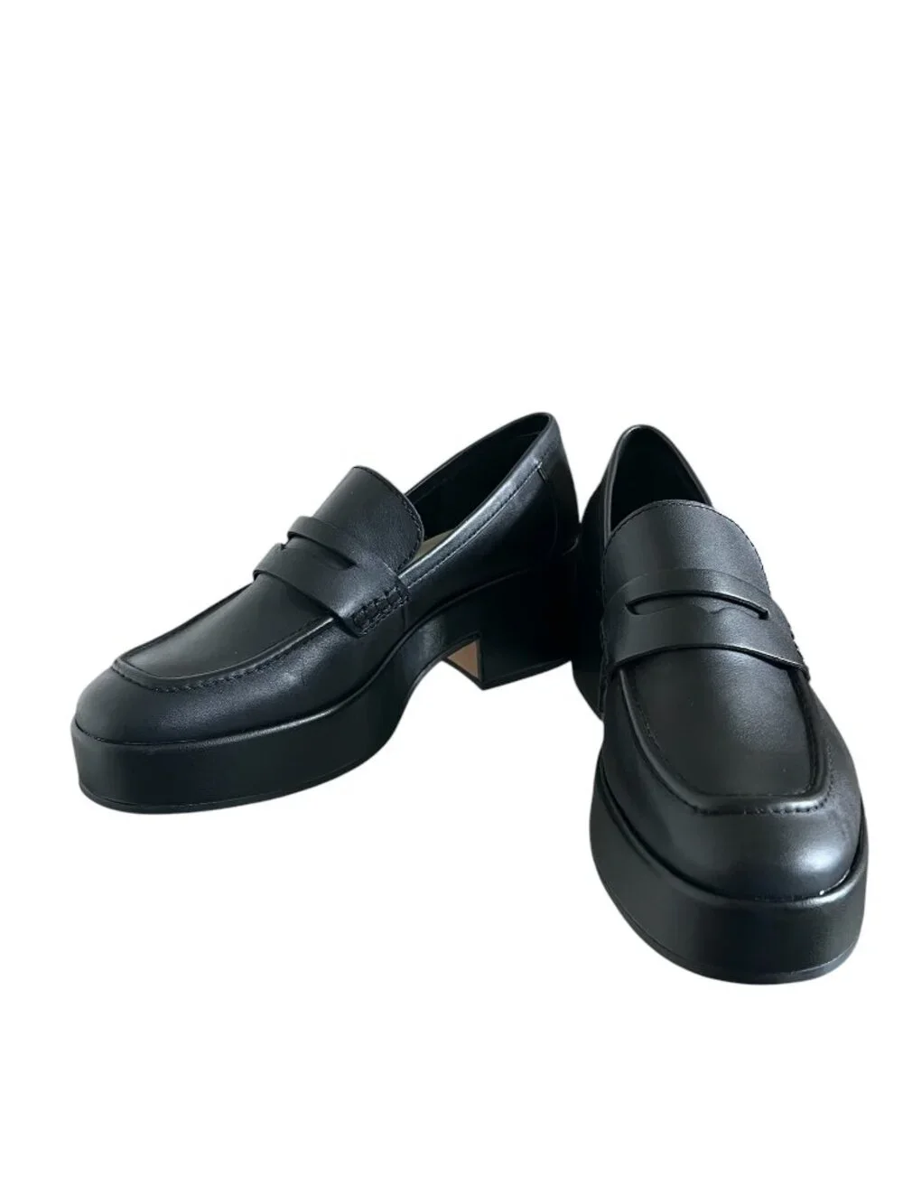 Dolce Vita Yanni Leather Loafer In Black Size 8.5 - Picture 4 of 11